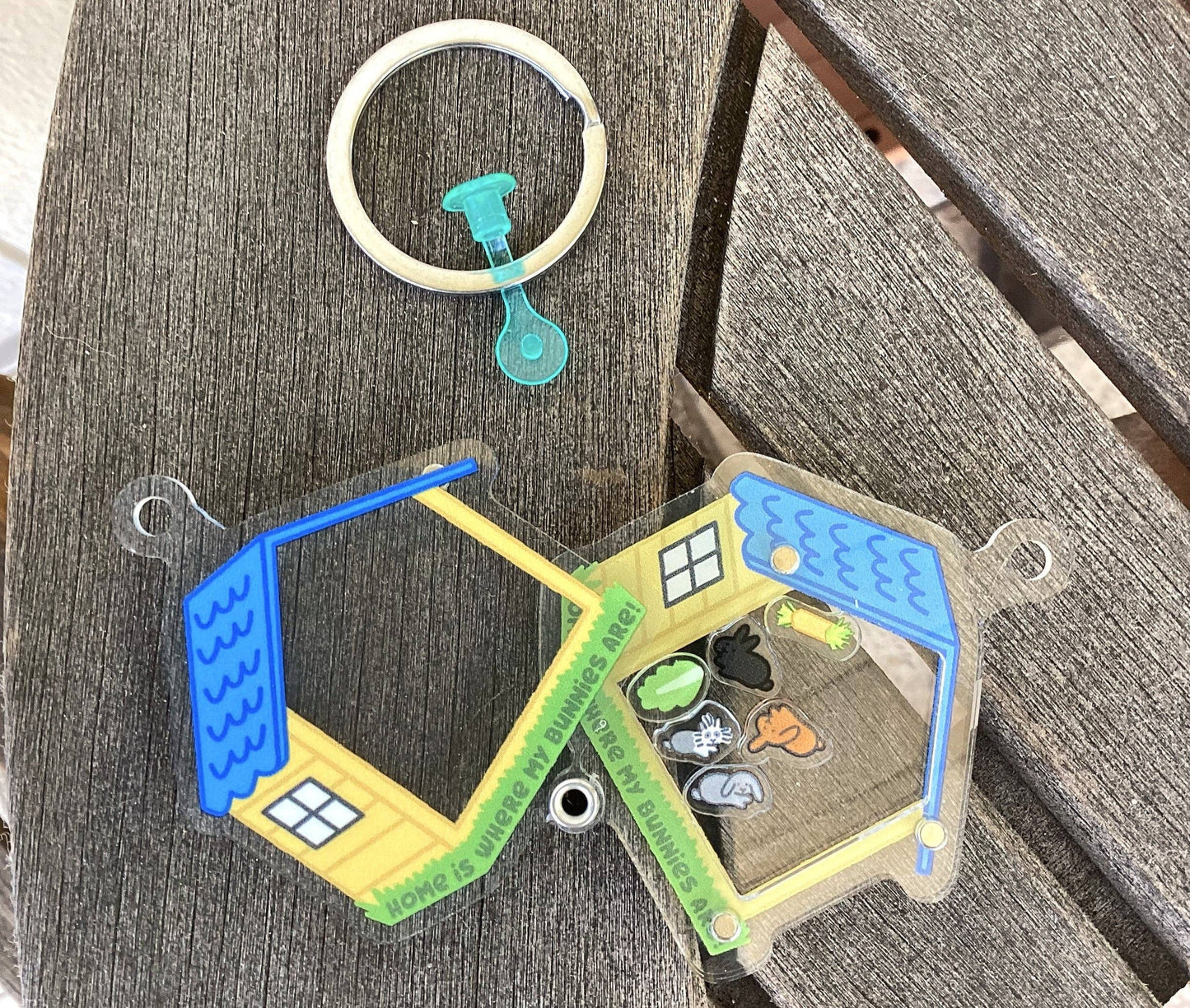 Bunny Shaker Acrylic | Keychain