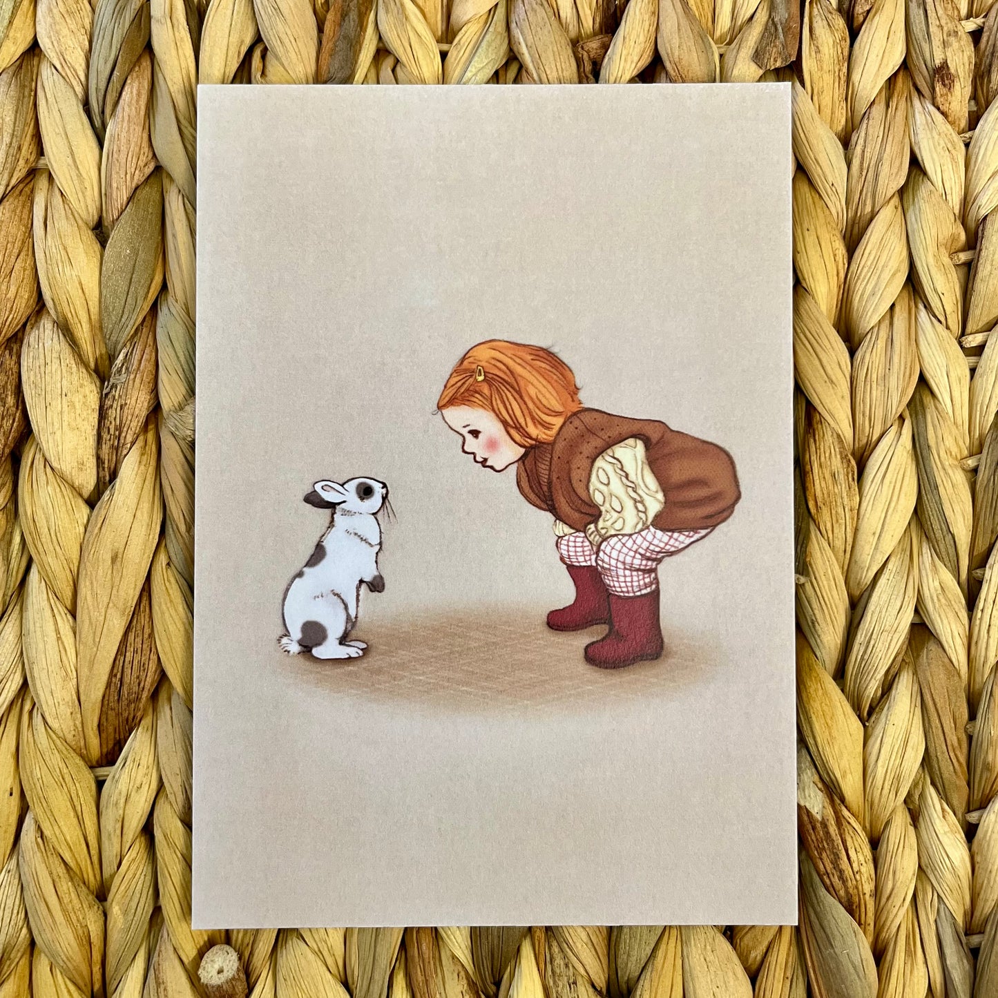 Hello Bunny | Postcard and Artprint