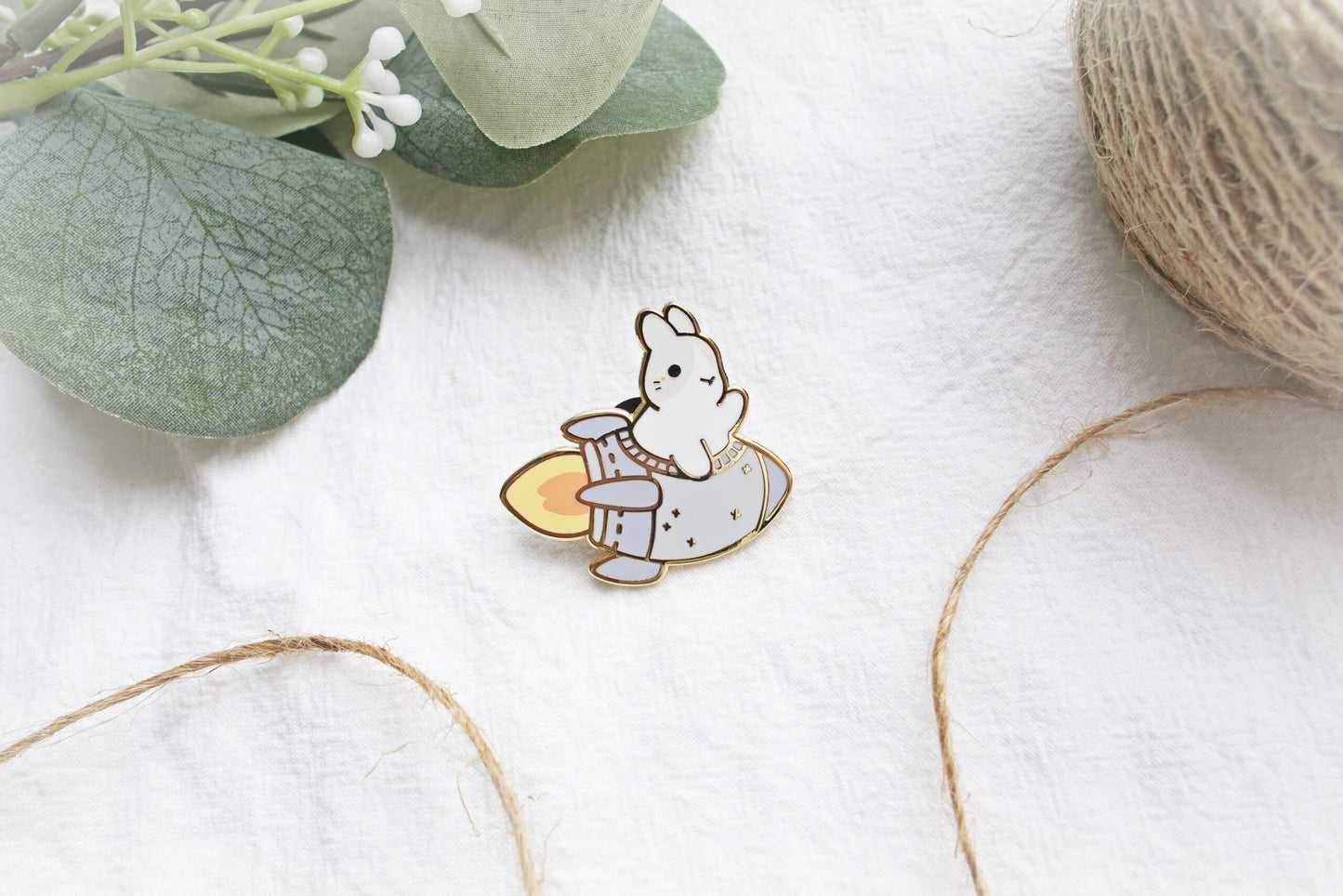 Space Buns Enamel Pins