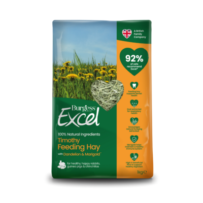 Excel Feeding Hay with Dandelion & Marigold