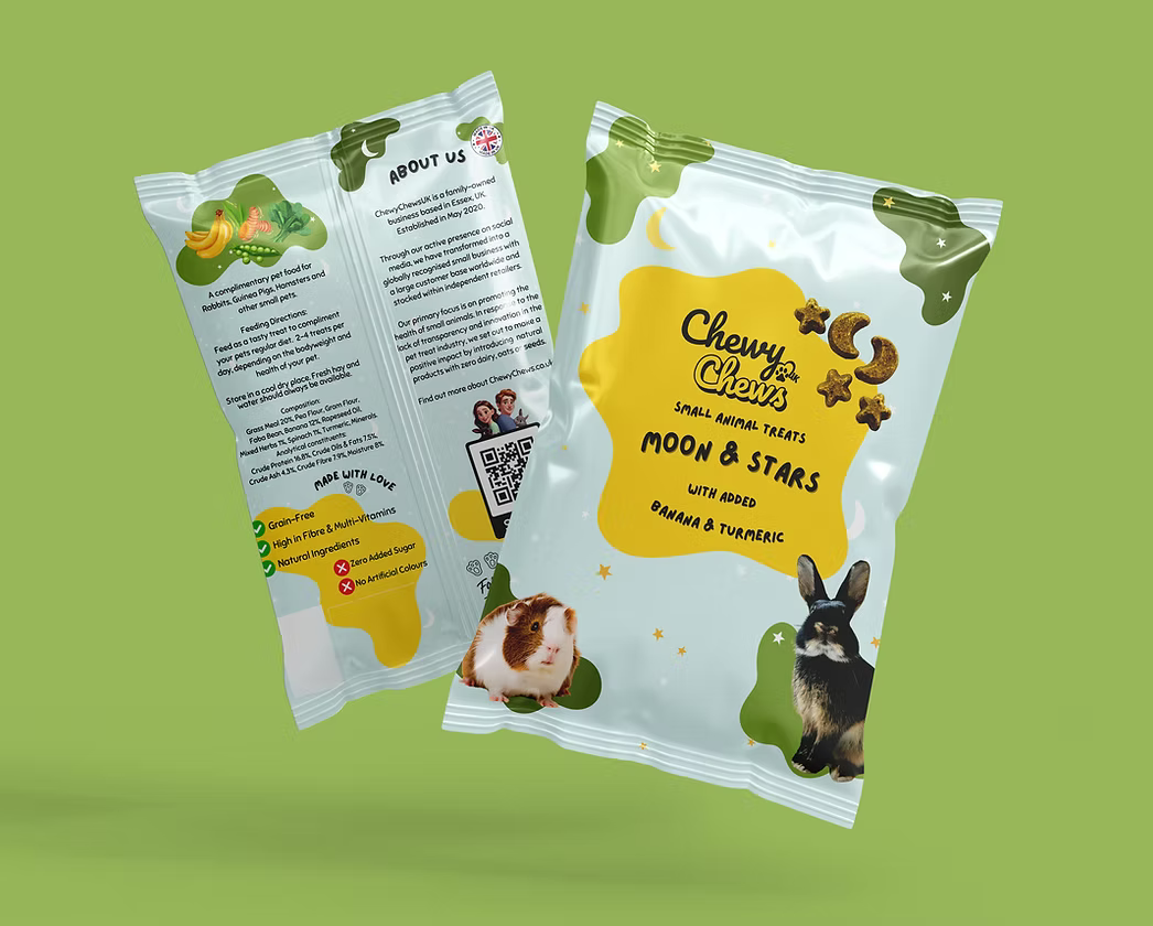 Chewy Chews | Moon & Stars |  Banana and Tumeric