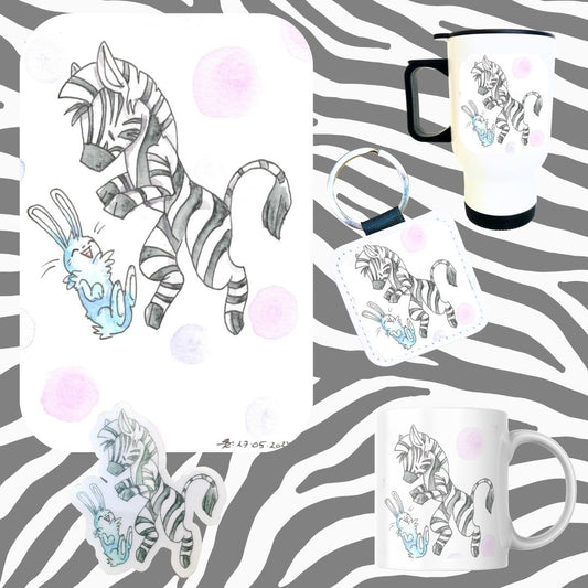 Ehlers Danlos Zebra | Print on Anything