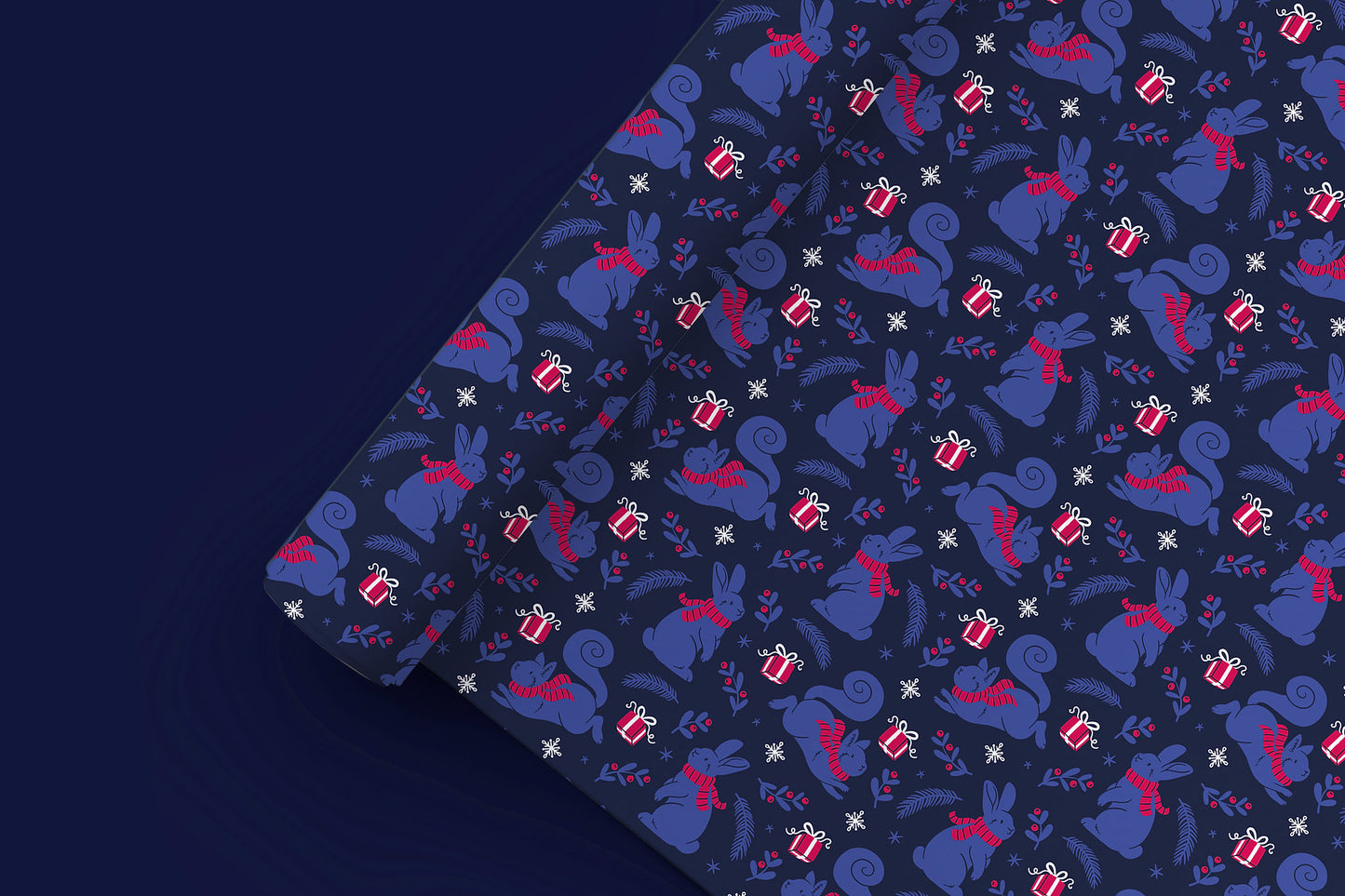 Christmas Friends Wrapping Paper