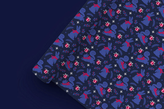 Christmas Friends Wrapping Paper