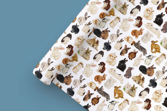 Colourful Bunnies | Wrapping Paper