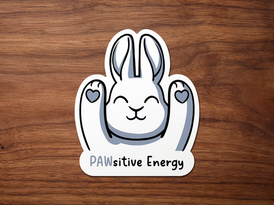 PAWsitive Energy | Sticker