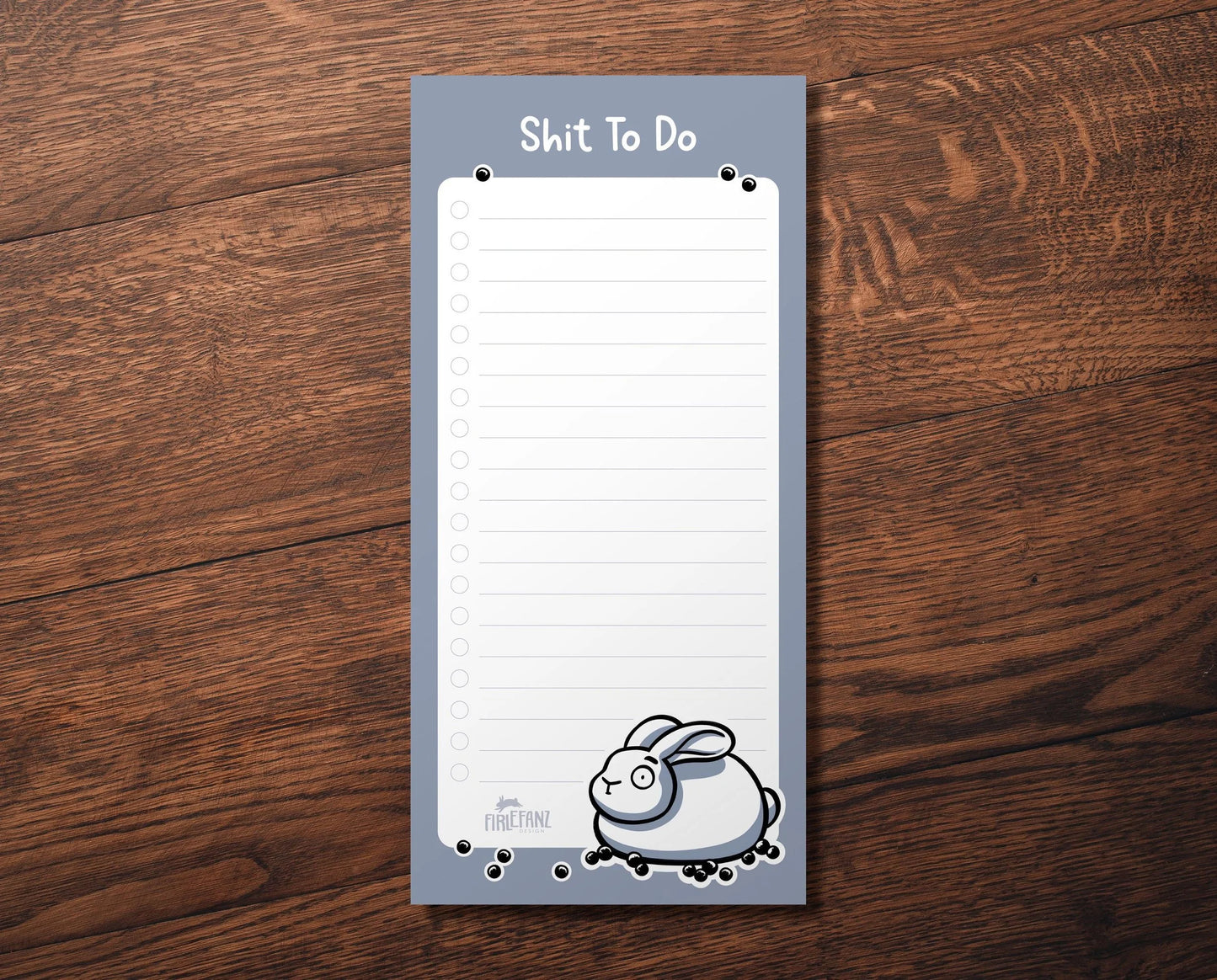"Shit To Do" | To Do Notepad