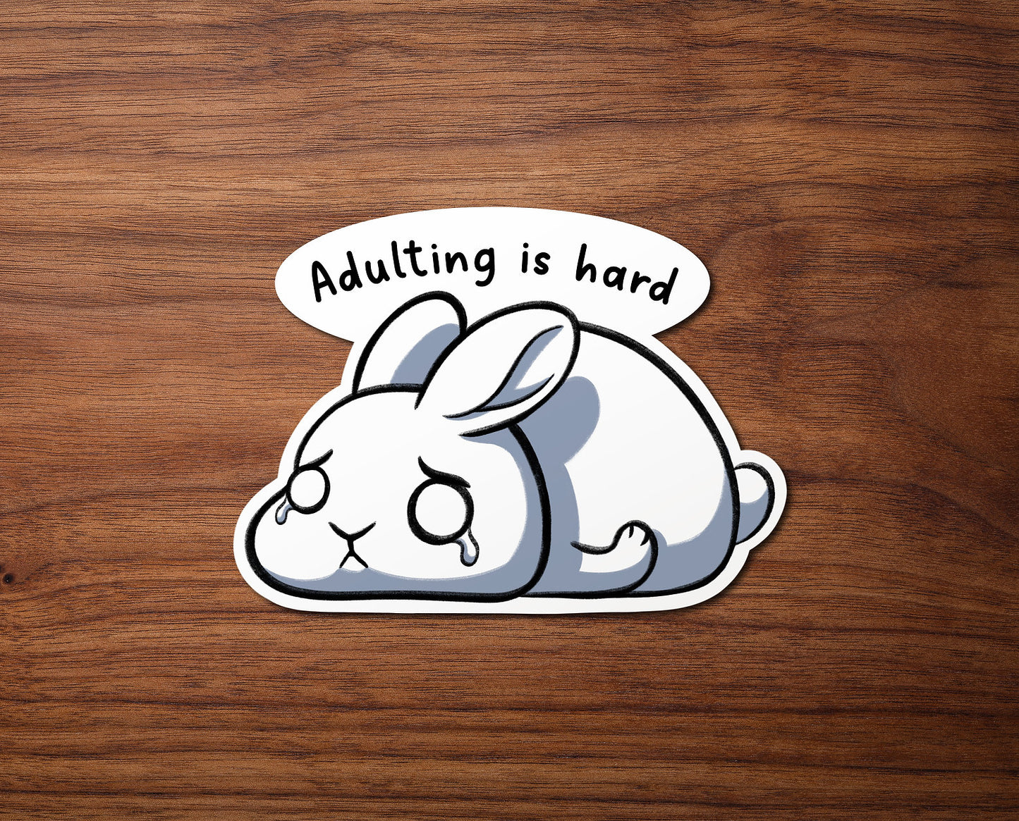 Adulting is Hard Sticker