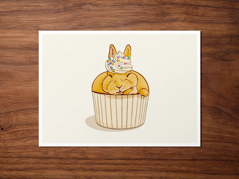 Bread and Pastry Buns Postcard & Art Print