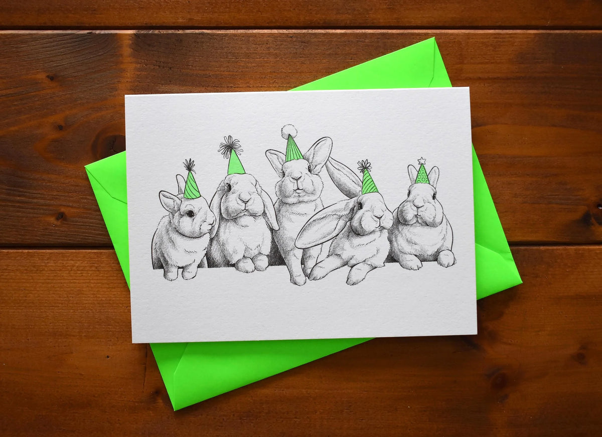 Party Bunnies | Birthday Card