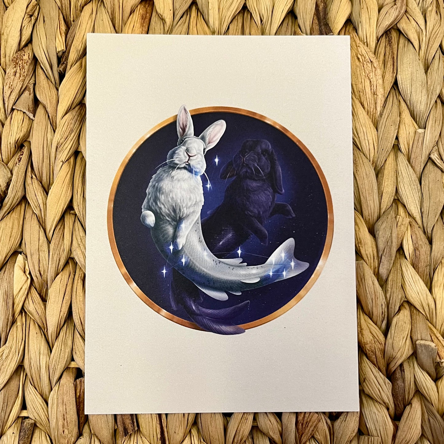 Dog Zodiac Sign Rabbit Zodiac Rabbit Signs | Postcards and Artprints – Rabbit Retail