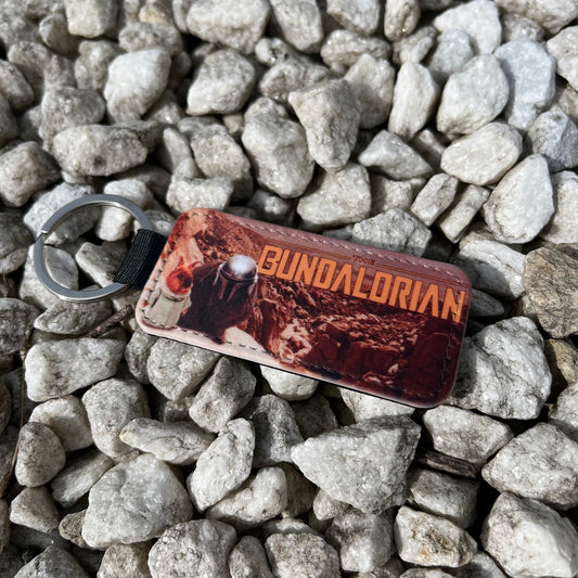 The Bundalorian | Star Wars Parody | PU Leather Keyring