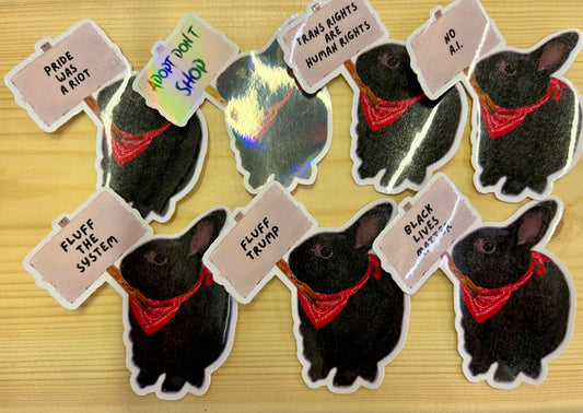Protester Bunny | Sticker