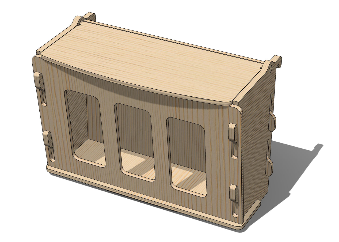 Hay Rack | Wooden Rabbit Hay Rack