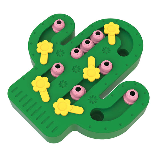 Cactus Puzzle Feeder | Pet Toy