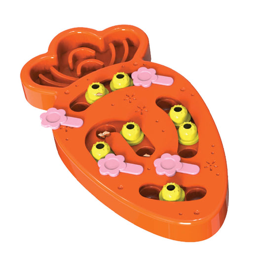 Carrot Puzzle Feeder | Pet Toy