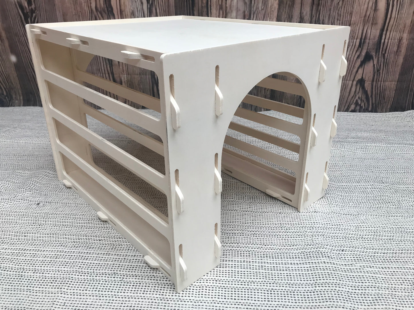 Hay Tunnel | Wooden Rabbit Hay Rack