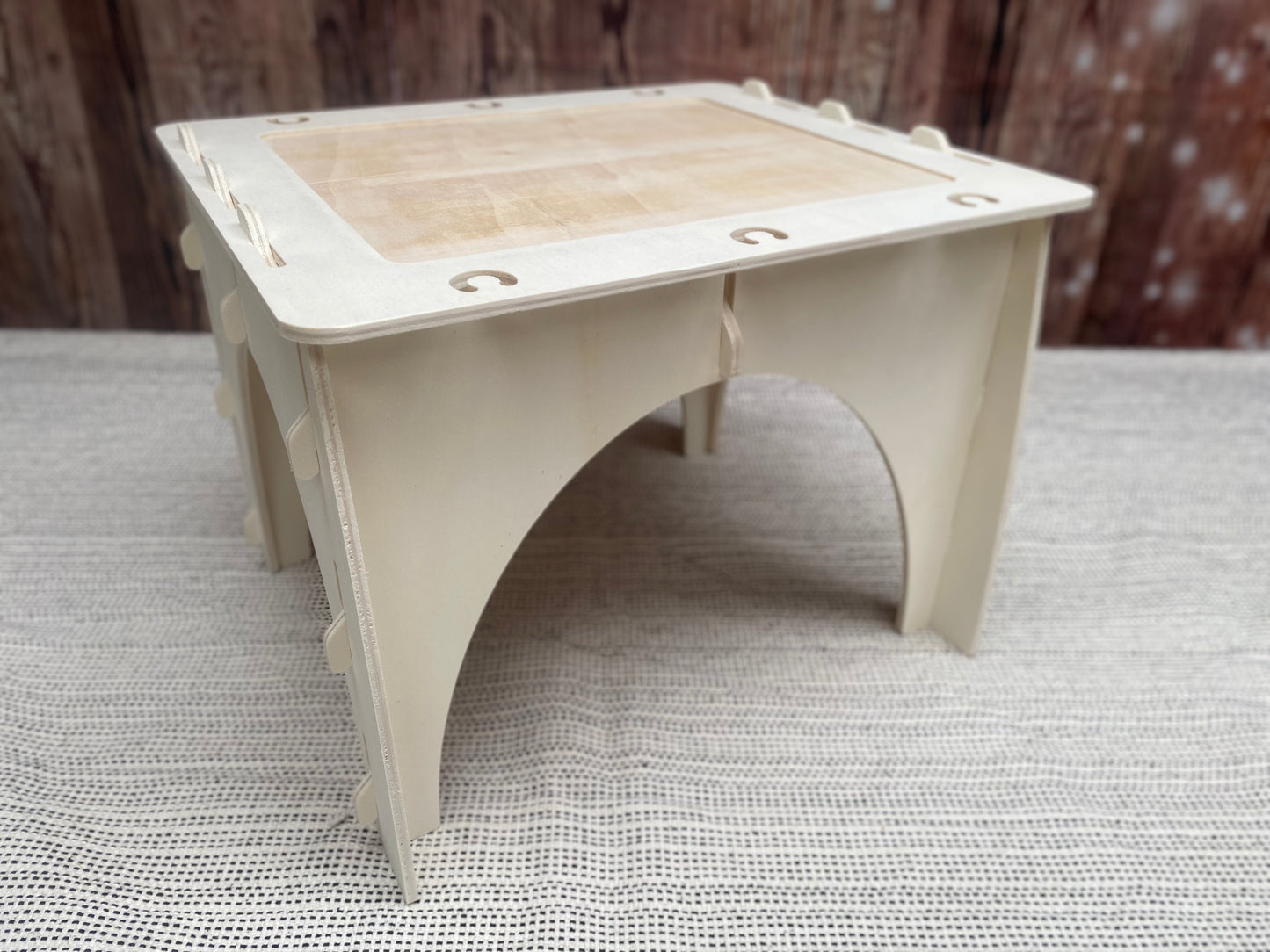 Play Table | Wooden Rabbit Castle