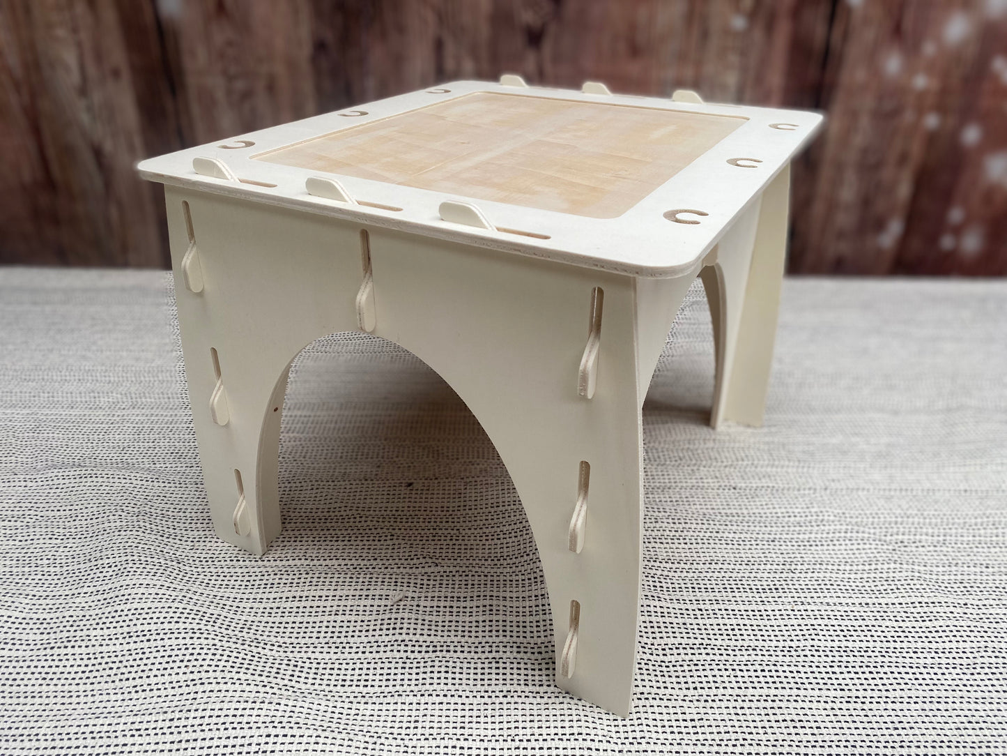 Play Table | Wooden Rabbit Castle