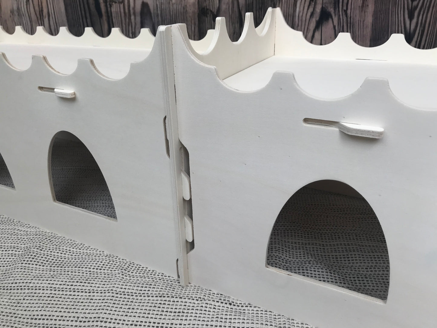 Play Tunnels|Two Lengths and Ramp | Wooden Rabbit Tunnels