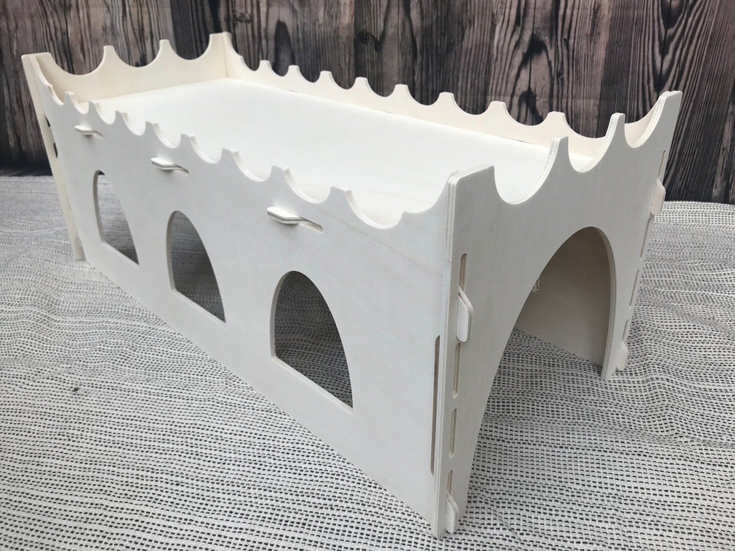 Play Tunnels|Two Lengths and Ramp | Wooden Rabbit Tunnels
