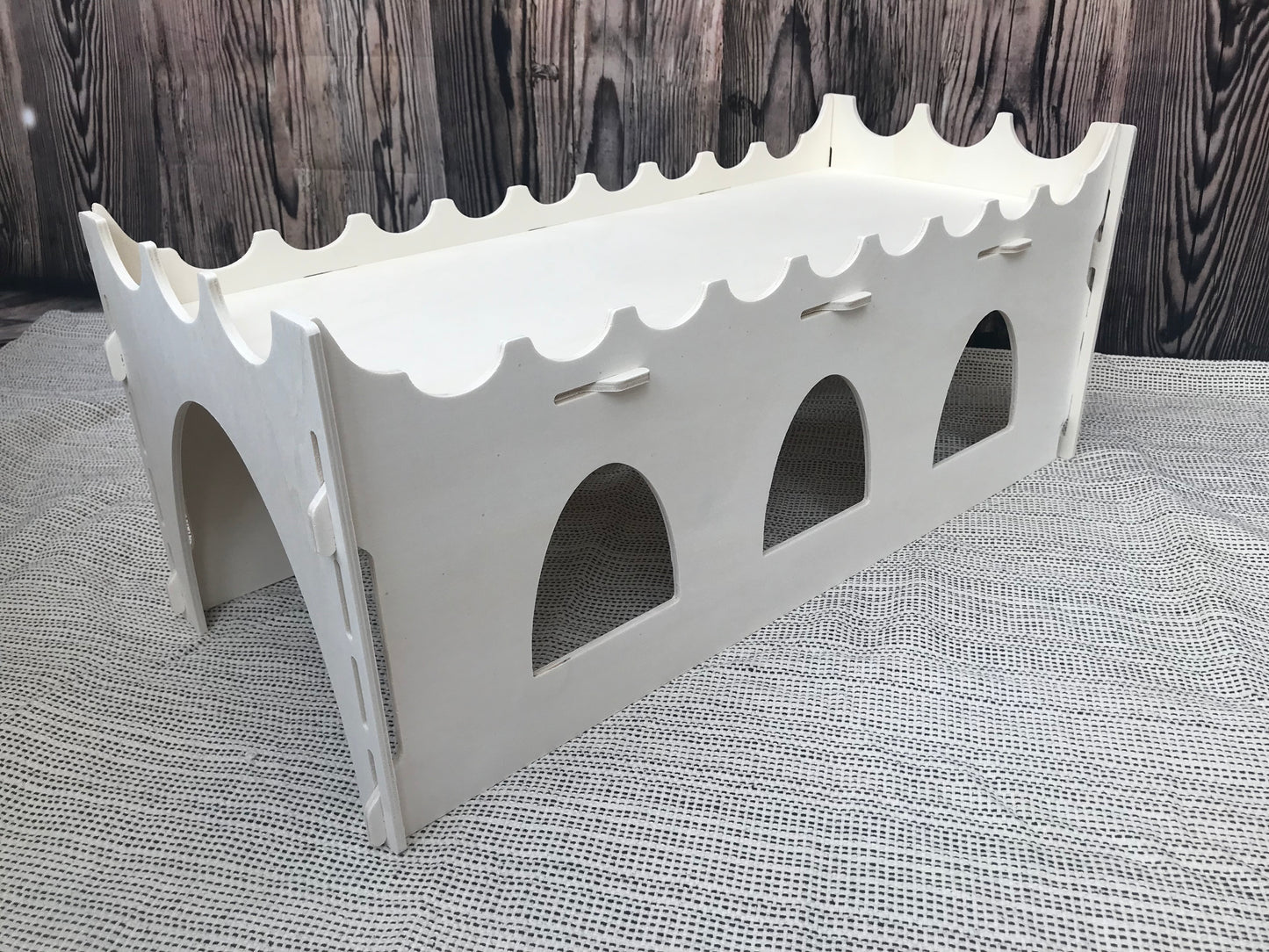 Play Tunnels|Two Lengths and Ramp | Wooden Rabbit Tunnels