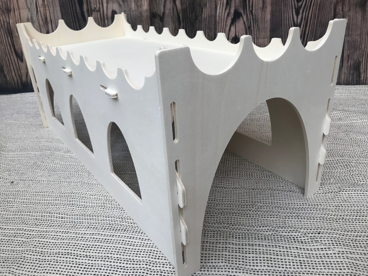 Play Tunnels|Two Lengths and Ramp | Wooden Rabbit Tunnels