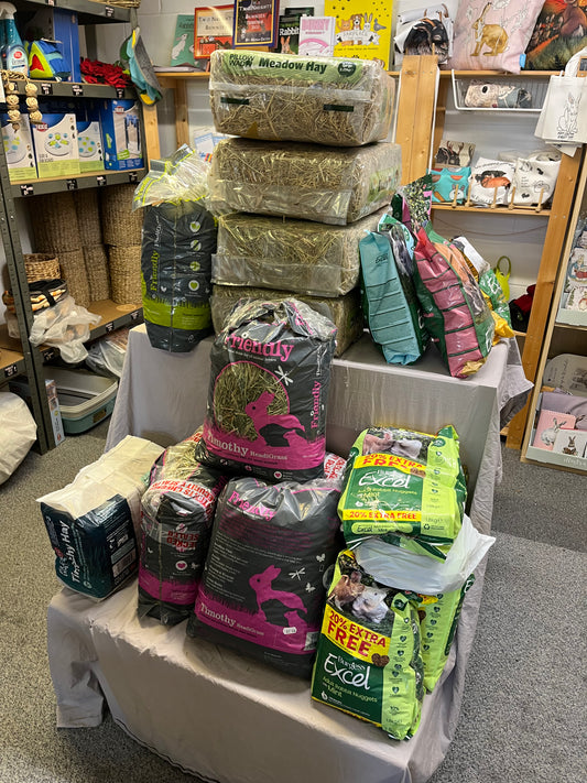 Reduced Slightly Damaged Rabbit Supplies