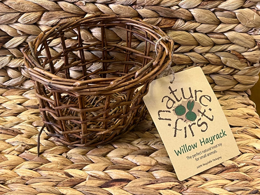 Nature First Willow Hay Rack | Rabbit Chew Toy