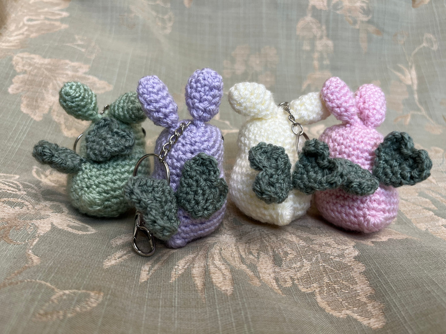 Fairy Bunnies | Crochet Keyrings