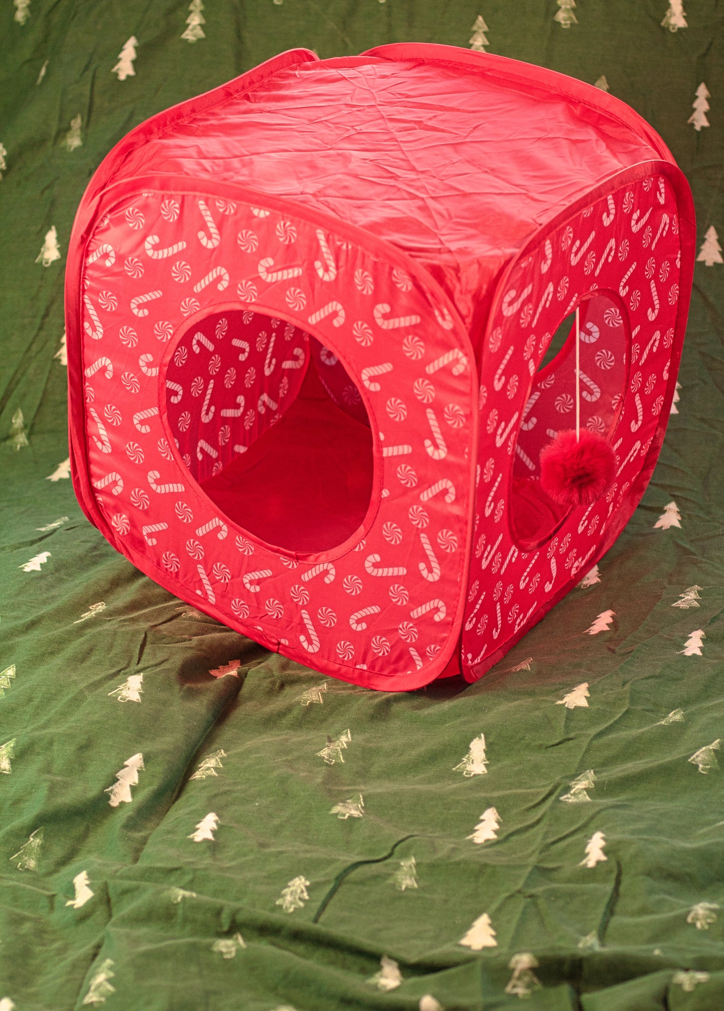 Pop Up Candy Cane Cube | Hideaway Toy