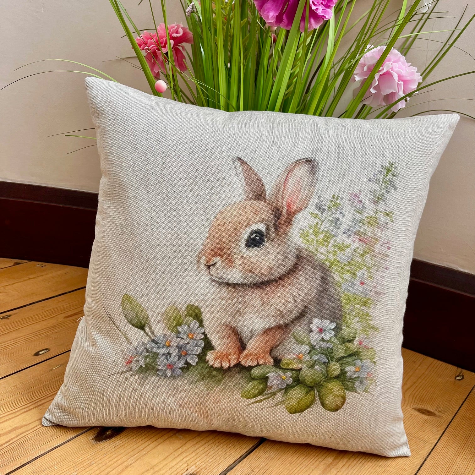 Bunny cushion hotsell