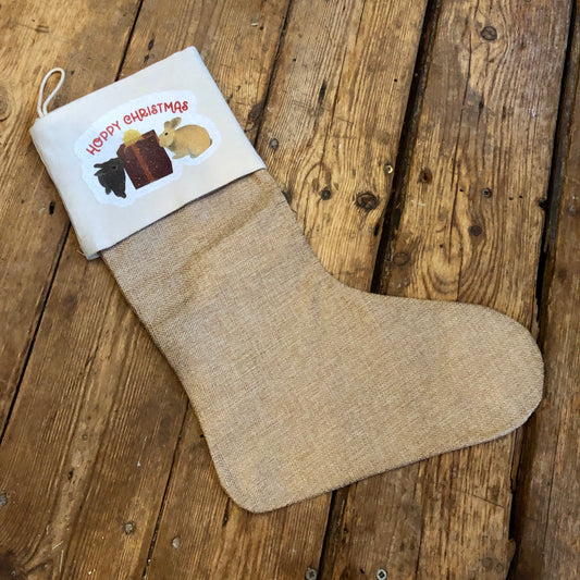 Hoppy Christmas Stocking