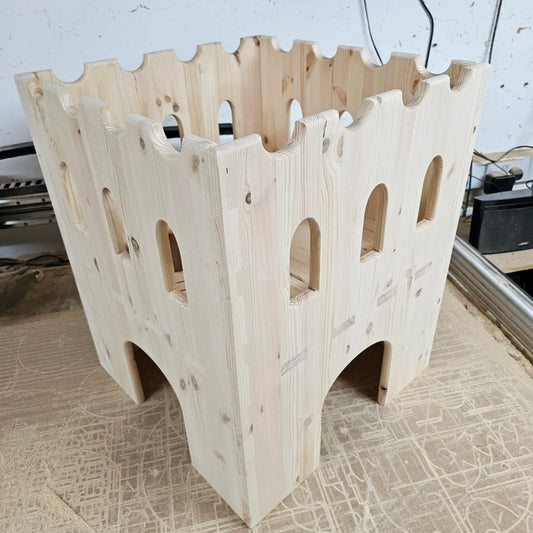 Two Story Castle | Pine Rabbit Hideaway