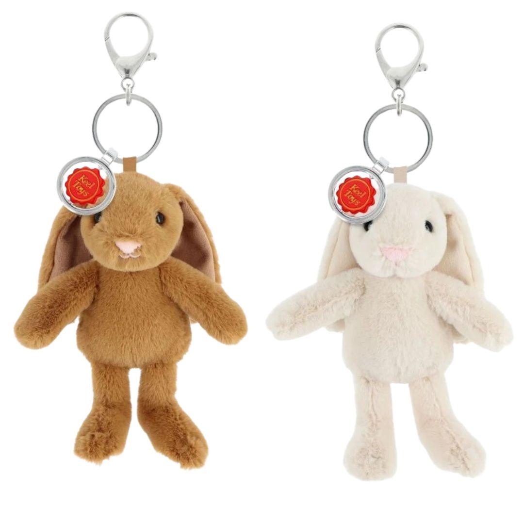 Keeleco | Enchanted World Bunny | Cream/Brown | Bagcharm