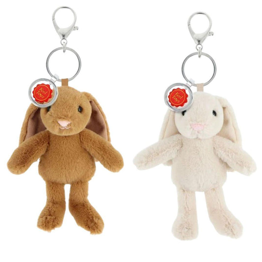 Keeleco | Enchanted World Bunny | Cream/Brown | Bagcharm