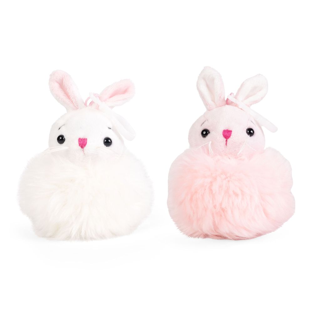 Pom Pom Bunny Clips