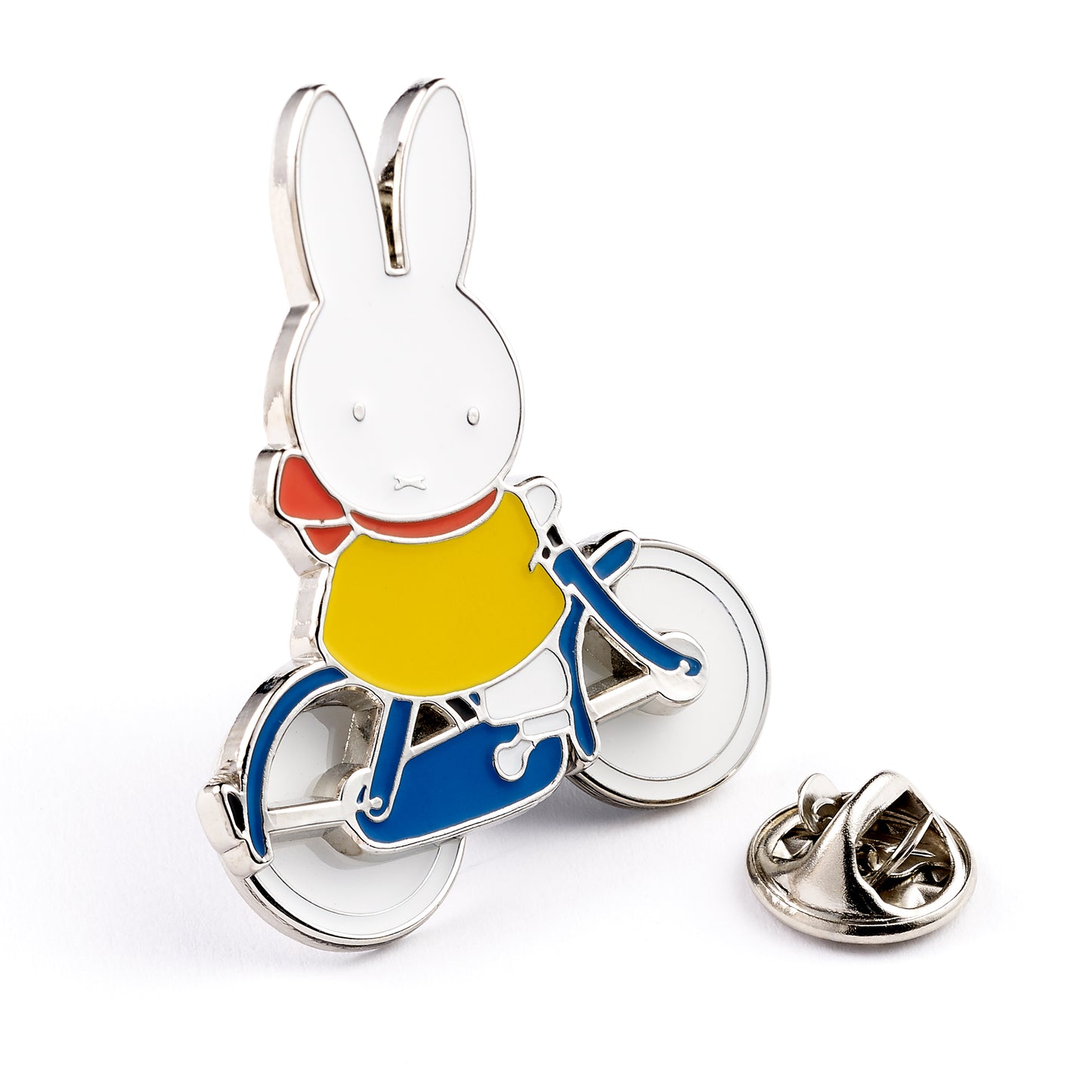 Miffy Spinning Wheels Pin Badge