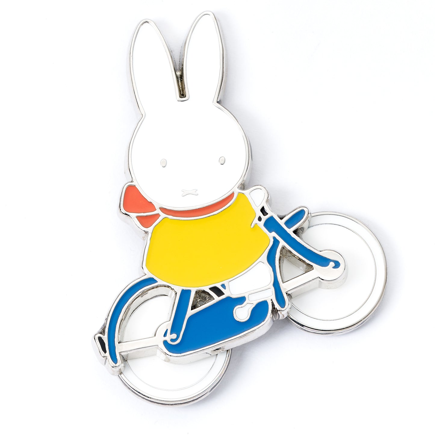 Miffy Spinning Wheels Pin Badge