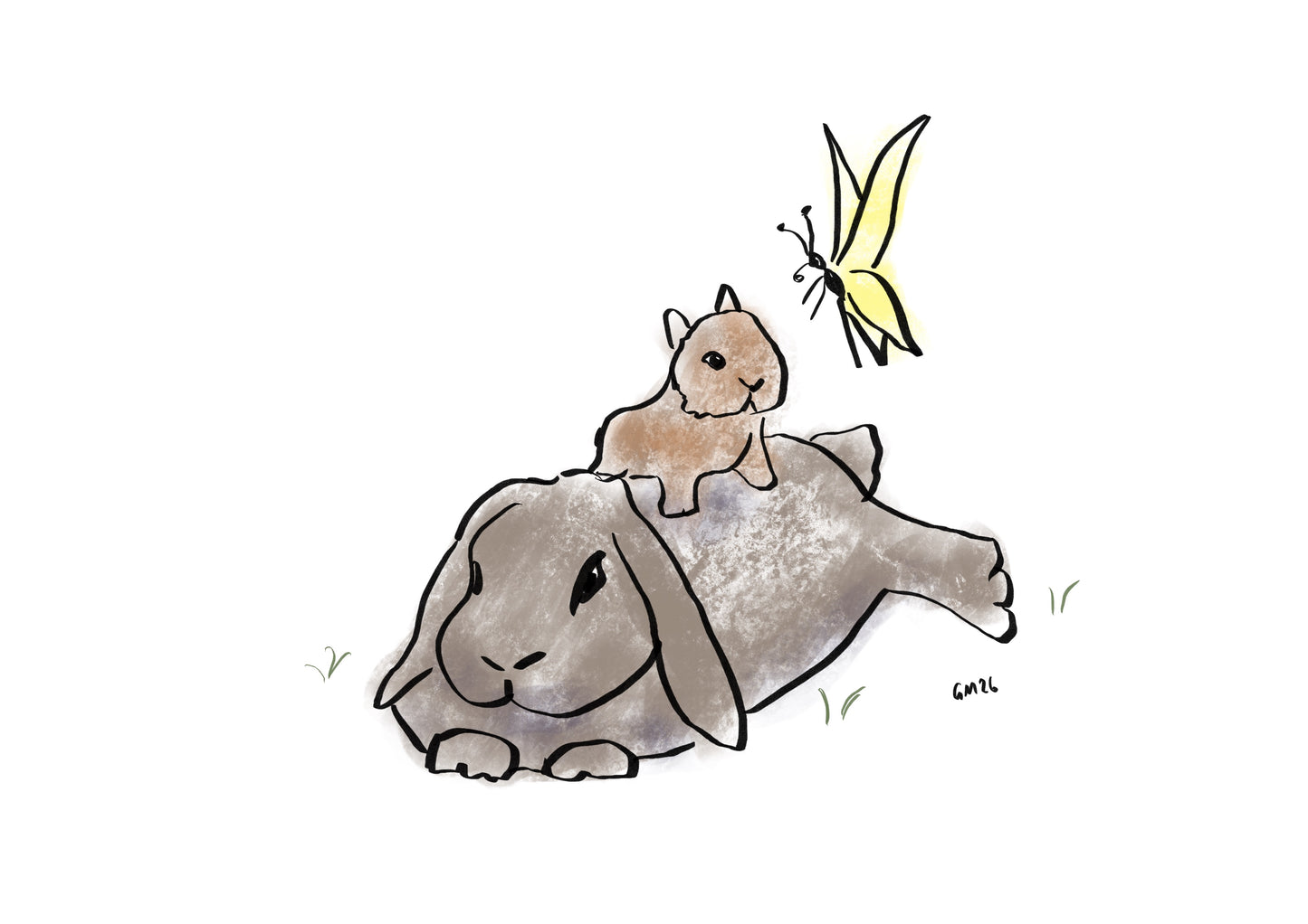 Mummy Bunny | print on anything