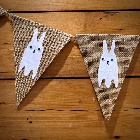 Binx Bunny Halloween Bunting