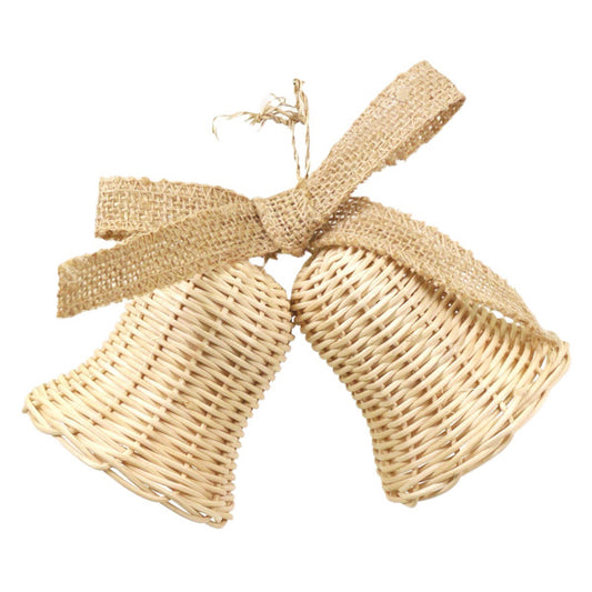 Rosewood | Rattan Bells | Christmas Chew Toy