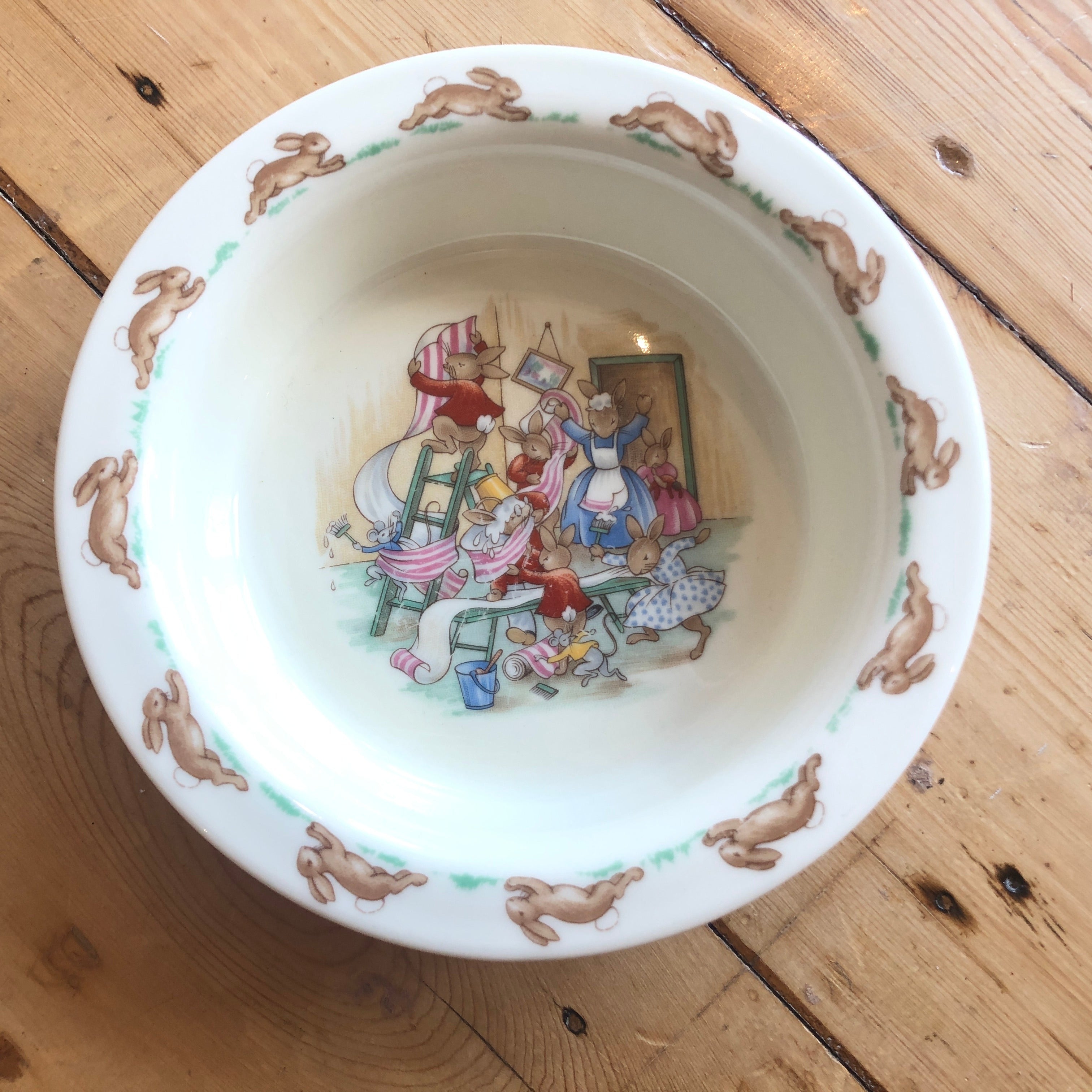 Royal doulton 2025 bunnykins plate