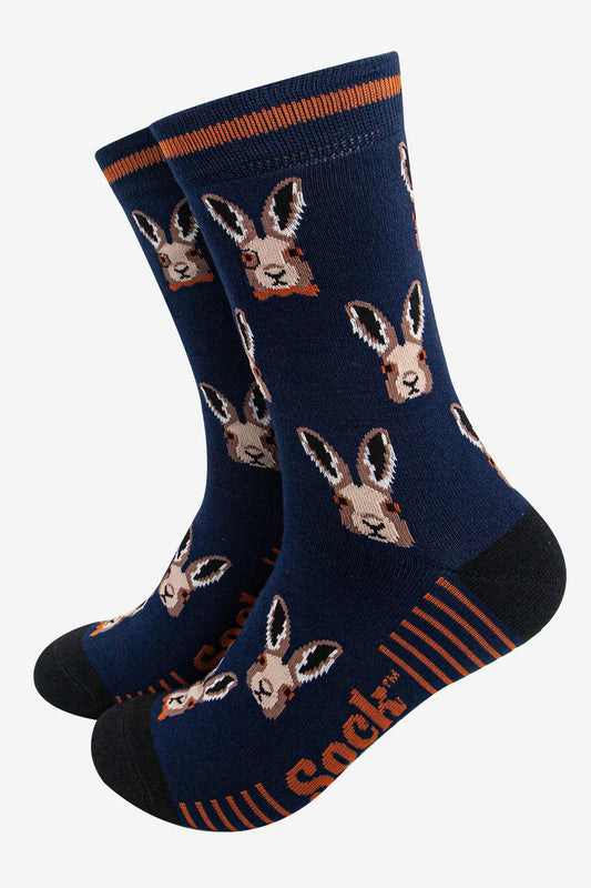 Dapper Hare Socks | Size 7-11