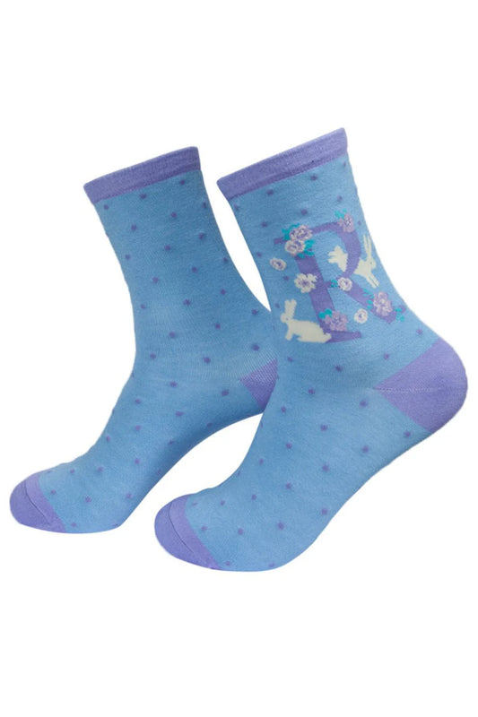 R for Rabbit Socks | Size 3-7