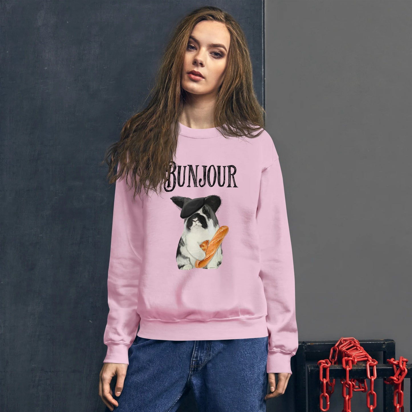 Bunjour Bunny | Sweatshirt