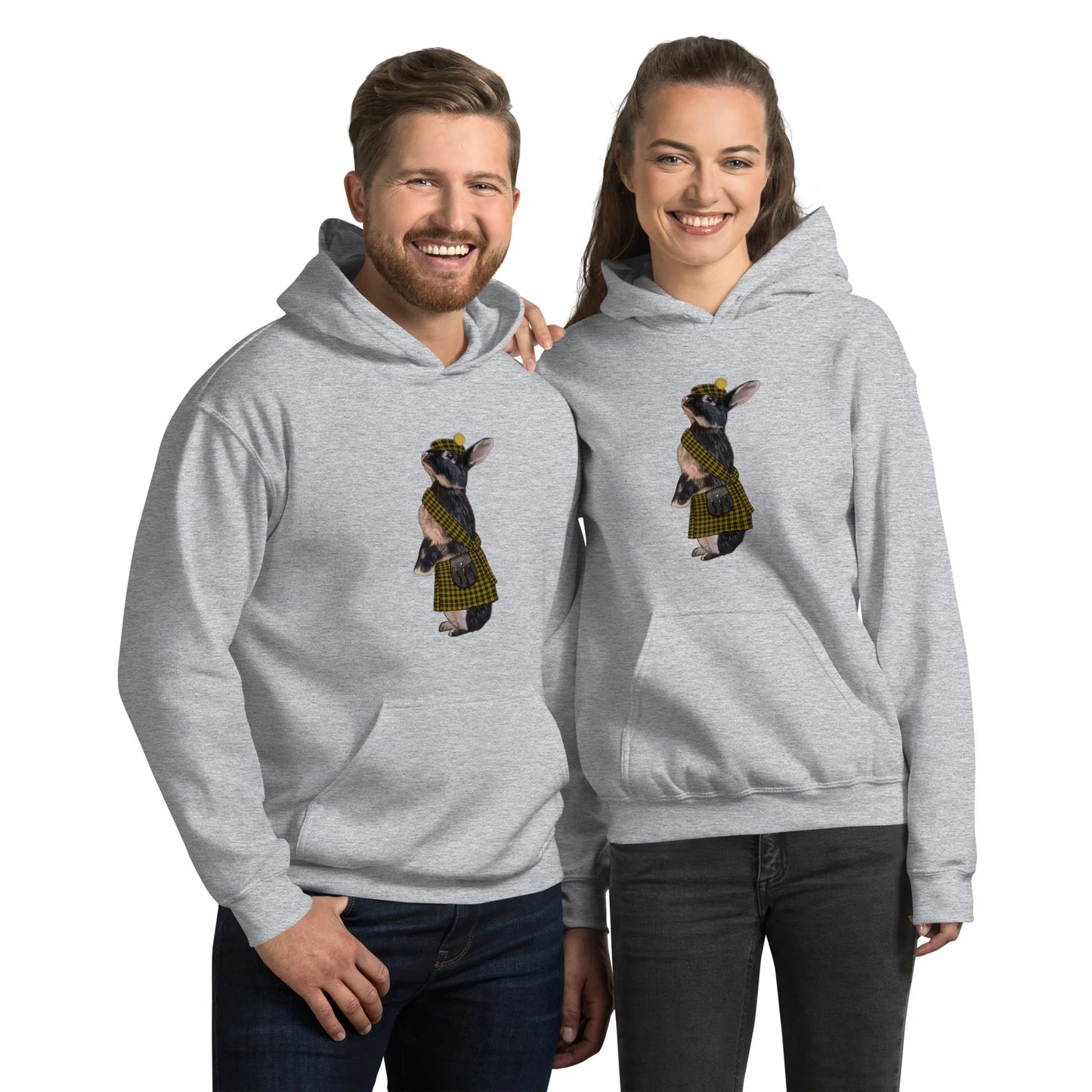 Scottish Kilt Bunny | Hoodie