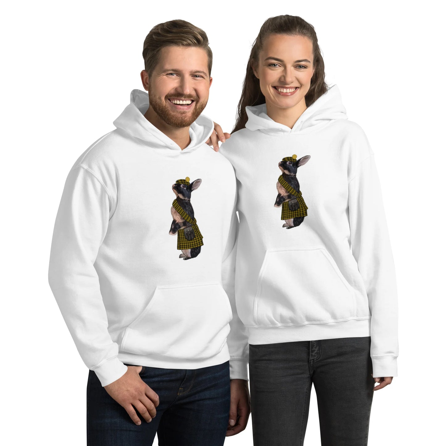 Scottish Kilt Bunny | Hoodie