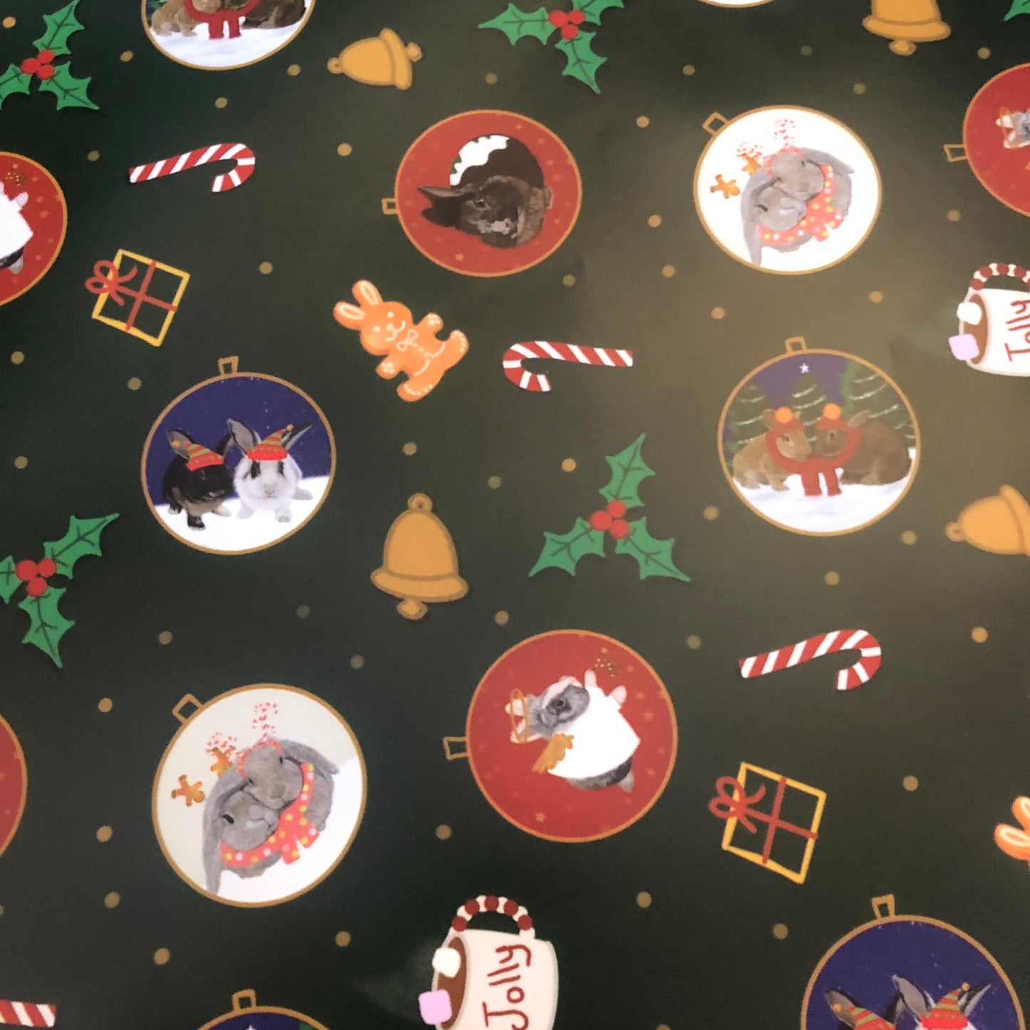 Festive Buns Wrapping Paper