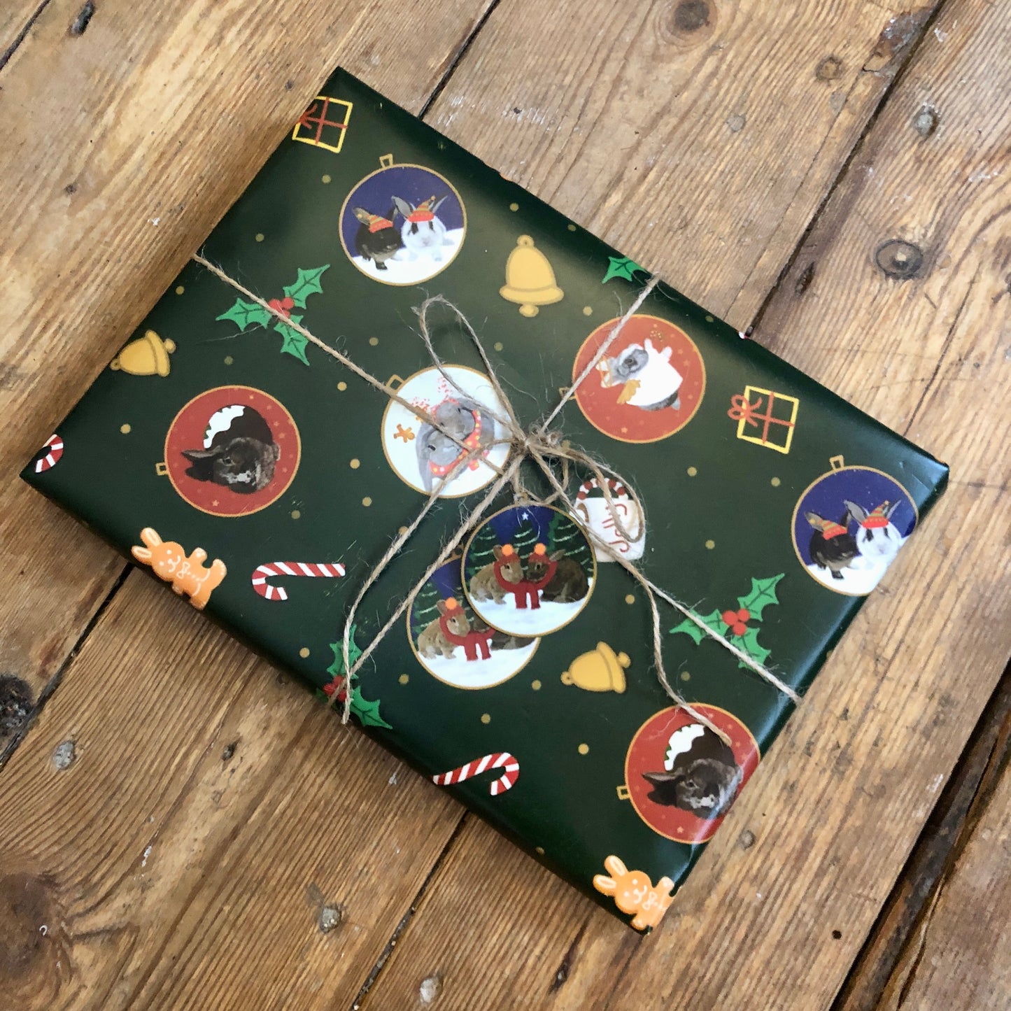 Festive Buns Wrapping Paper